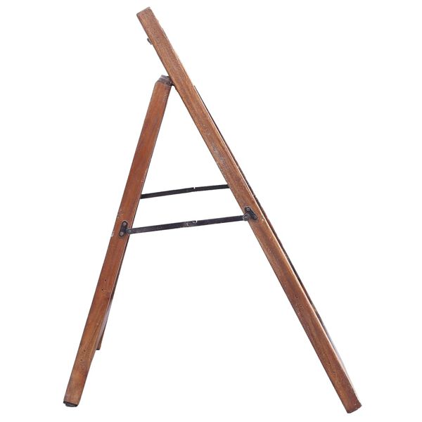 vidaXL Botellero para 15 botellas madera maciza reciclada 47x28x78 cm