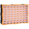 vidaXL Organizador multicajones con 64 cajones 52x16x37,5 cm