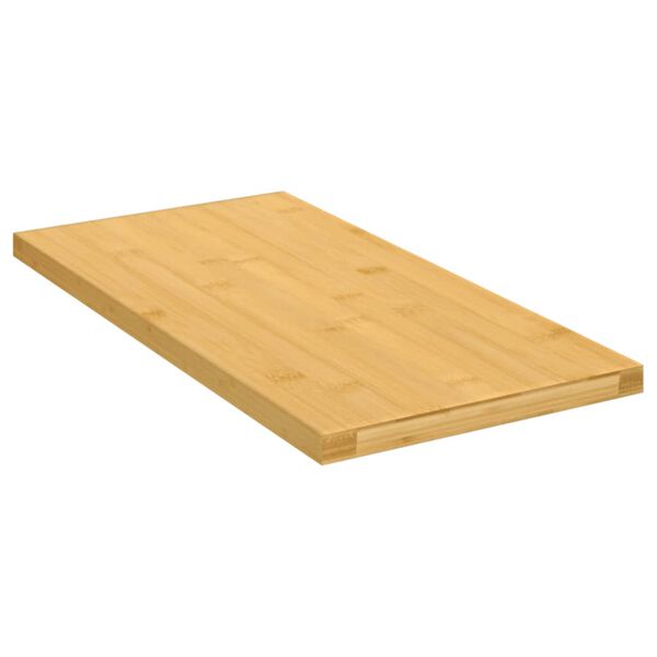 vidaXL Estante de pared de bambú 40x20x1,5 cm