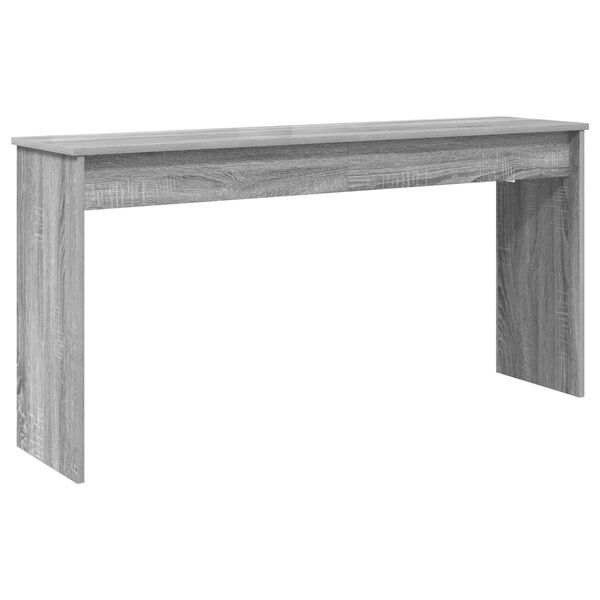 vidaXL Soporte para teclado Gris Sonoma 130 x 32 x 64 cm