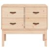 vidaXL Mueble consola de madera maciza de pino 90x40x78 cm