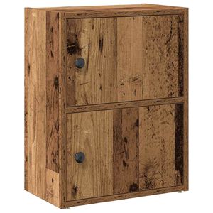 vidaXL Estanter&iacute;a madera de ingenier&iacute;a color envejecido 40x24x52 cm