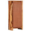 vidaXL Aparador de madera maciza 50x30x110 cm