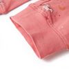 Pijama infantil de manga larga rosa 128