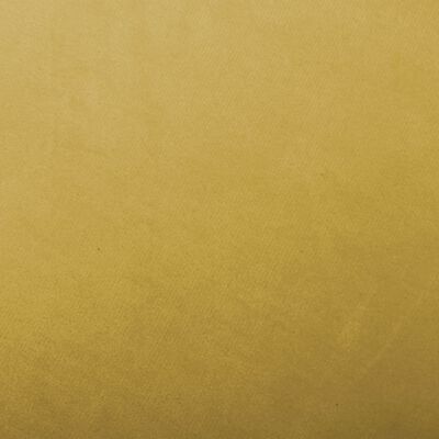 vidaXL Silla mecedora de terciopelo amarillo mostaza