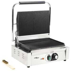 vidaXL Grill parrilla estriada 2200 W 43x30,5x20 cm