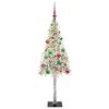 vidaXL Árbol de Navidad con 150 LED con soporte 150 cm PE y Acero