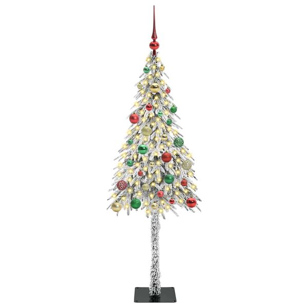 vidaXL Árbol de Navidad con 150 LED con soporte 150 cm PE y Acero