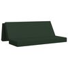 vidaXL Sof&aacute; Cama Plegable 180 x 67 x 45 cm Verde oscuro