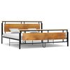 vidaXL Estructura de cama sin colch&oacute;n metal 200x200 cm