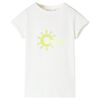 Camiseta infantil color crudo 128