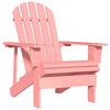vidaXL Silla de jard&iacute;n Adirondack madera maciza de abeto rosa