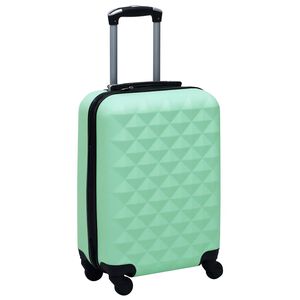 vidaXL Maleta r&iacute;gida con ruedas ABS menta