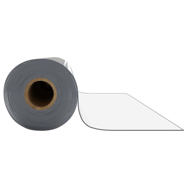 vidaXL Rollo de protector de mesa PVC transparente 0,9x15 m 1,6 mm