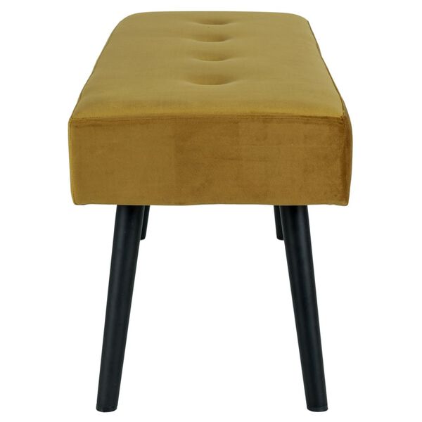 House Nordic Banco Lyla amarillo mostaza 35x100x44 cm