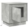 vidaXL Armario de Noche Gris Concreto 44 x 34,5 x 45 cm