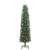 vidaXL Árbol de Navidad artificial Verde 240 cm PVC, Acero y Plástico