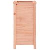 vidaXL Jardinera madera maciza de abeto Douglas 40x40x78 cm