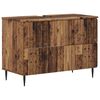 vidaXL Mueble de lavabo para ba&ntilde;o ZWOLLE Madera envejecida