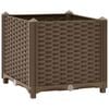 vidaXL Arriate 40x40x38 cm polipropileno