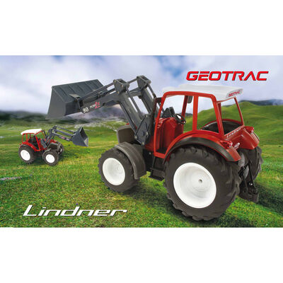 JAMARA Tractor teledirigido con pala delantera Lindner Geotrac 1:16