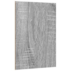 vidaXL Paneles Decorativos 12 uds. Sonoma gris 21 x 30 x 0,27 cm