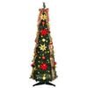 vidaXL Árbol de Navidad artificial con 50 LED Verde 120 cm PVC