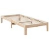 vidaXL Estructura de cama sin colch&oacute;n madera maciza de pino 90x200 cm