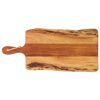 vidaXL Tabla de cortar madera maciza de acacia 45x20x2 cm