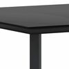 vidaXL Conjunto de Comedor de Jardín 7 pcs Negro ratán sintético