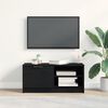 vidaXL Gabinete de TV Roble Negro 80 x 35 x 36,5 cm