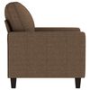 vidaXL Sill&oacute;n de tela marr&oacute;n 60 cm