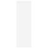 vidaXL Soportes para plantas madera de ingenier&iacute;a blanco 33x33x100 cm