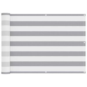 vidaXL Pantalla de Balc&oacute;n 75 x 300 cm Oxford alu recubierto de PU