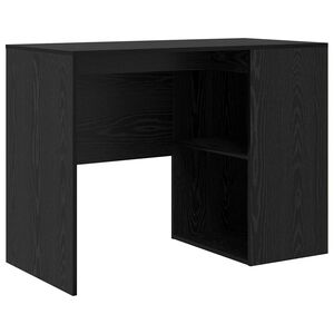 vidaXL Escritorio Roble Negro Madera de ingenier&iacute;a 102 x 50 x 75 cm