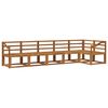 vidaXL Conjunto de sof&aacute;s de exterior 6 pcs Natural