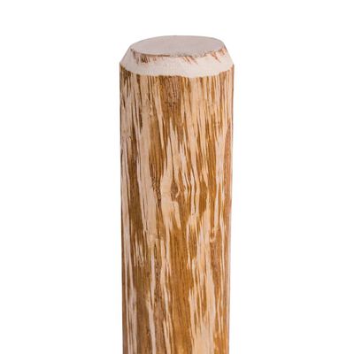 vidaXL Postes de valla puntiagudos 4 uds madera de avellano 90 cm