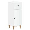 vidaXL Armario de Almacenamiento para Ba&ntilde;o ALKMAAR Blanco
