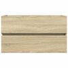 vidaXL Armario lavabo madera de ingenier&iacute;a roble Sonoma 80x38,5x45 cm