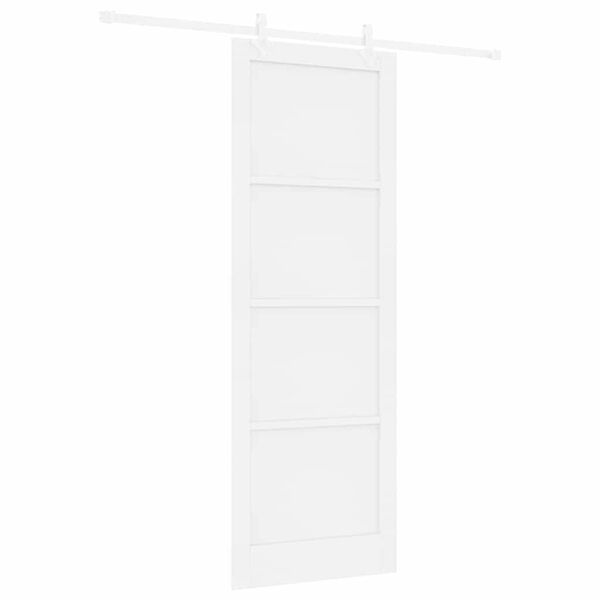vidaXL Puerta Corredera 83 x 232 cm Madera de pino macizo