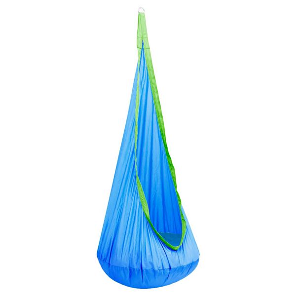 vidaXL Hamaca para ni&ntilde;os columpio colgante azul 80 kg