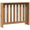 vidaXL Cubierta de radiador madera color roble artesano 104x20x82 cm