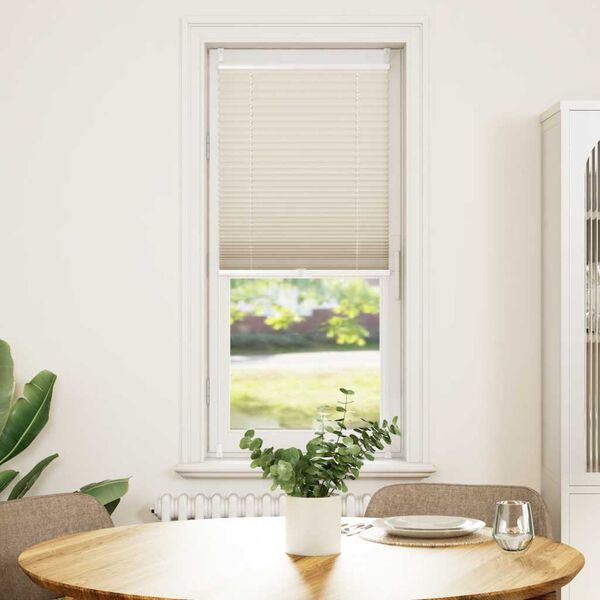 Plis&eacute; Para Ventana Persiana 60X125cm Crema