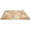 vidaXL Estantes flotantes 2 uds madera acacia sin tratar 160x40x2 cm