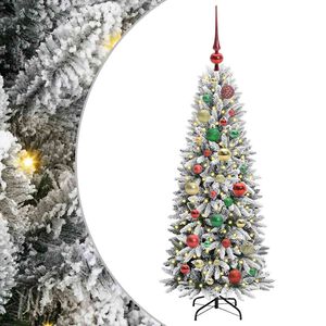 vidaXL &Aacute;rbol de Navidad artificial 120 cm PVC y Pl&aacute;stico y Acero y PE