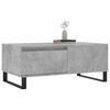 vidaXL Mesa de centro madera contrachapada gris hormig&oacute;n 90x50x36,5 cm