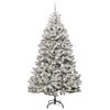vidaXL &Aacute;rbol de Navidad artificial Verde y 210 cm PVC y Metal