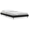 vidaXL Estructura de cama madera de ingenier&iacute;a negra 100x200 cm