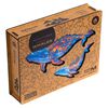 UNIDRAGON Rompecabezas Milky Whales 172 piezas de madera M 33x20 cm