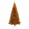 vidaXL &Aacute;rbol de Navidad con 300 LED con soporte Dorado 180 cm PET